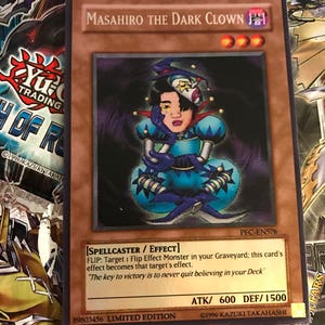 Cartão orica personalizado Masashiro, o Palhaço Negro! PROXY!
