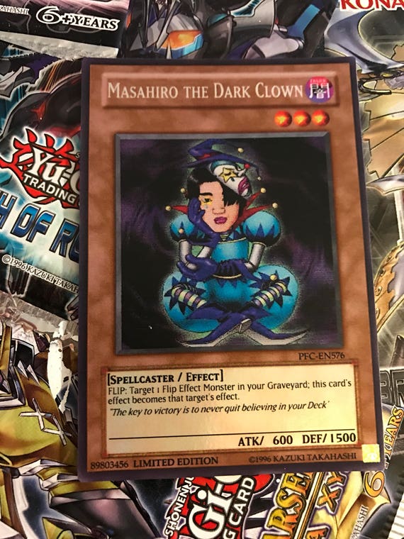Custom Orica Card Masashiro The Dark Clown Proxy Etsy