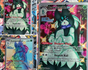Custom Full Art Meowscarada ex!
