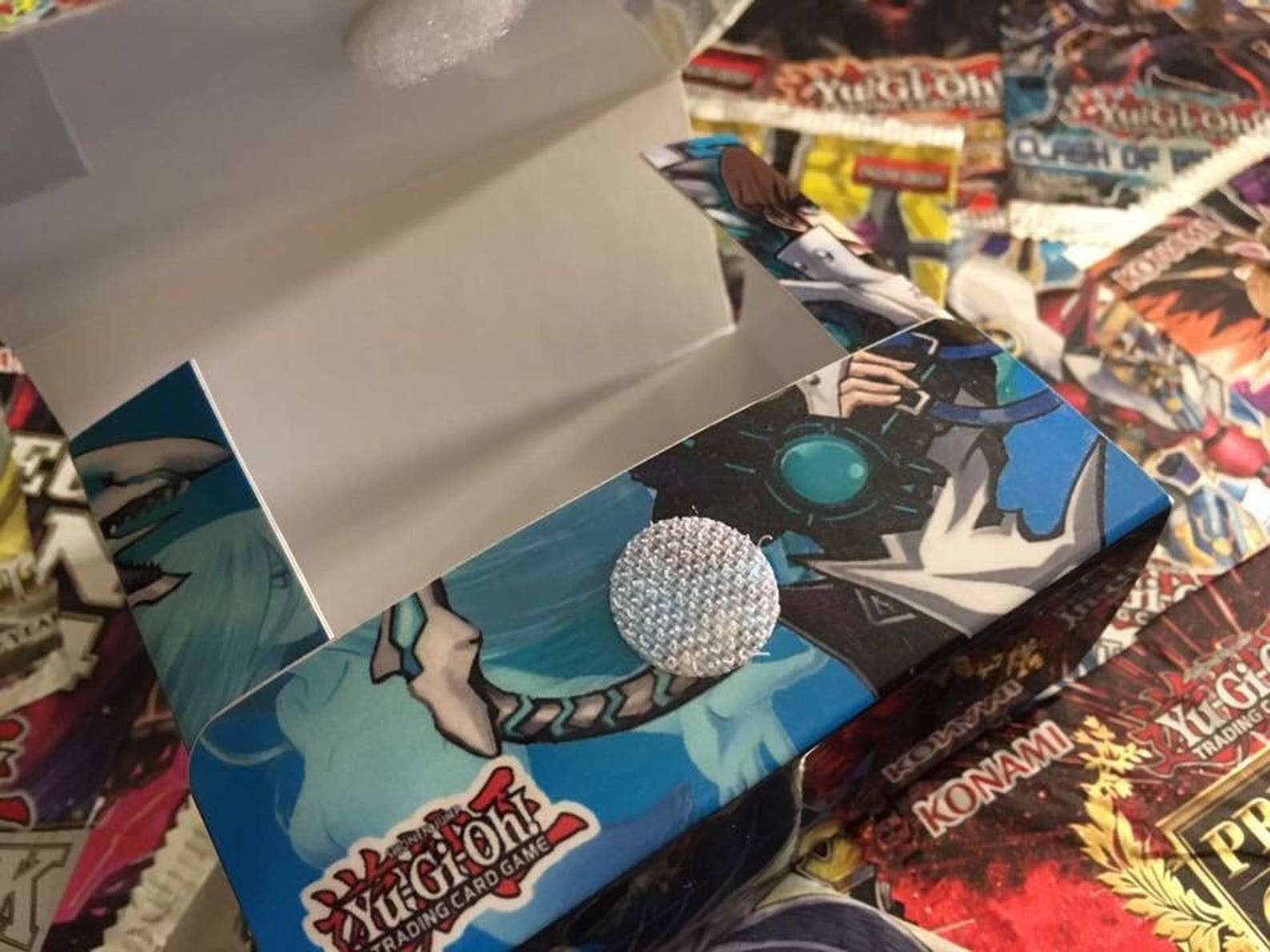 Yugioh Paper Deck Box Seto Kaiba Deck Box Etsy Australia
