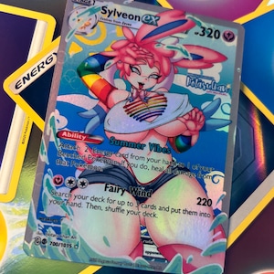 Custom Full Art Card! Sylveon ex!