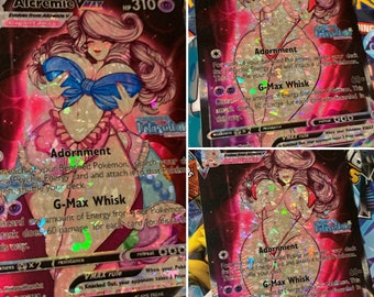 Custom Full Art Alcremie Vmax!
