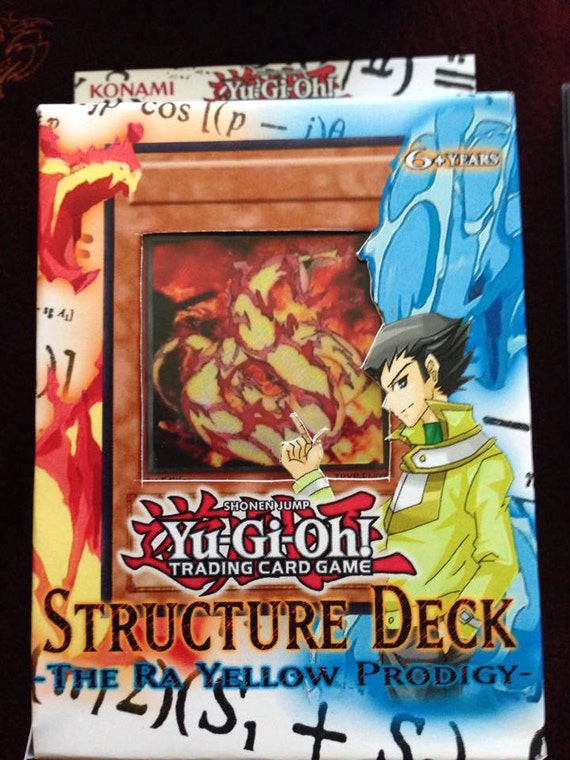 Orica Custom Structure Deck! Bastion Misawa's the Ra Yellow Prodigy! - Etsy