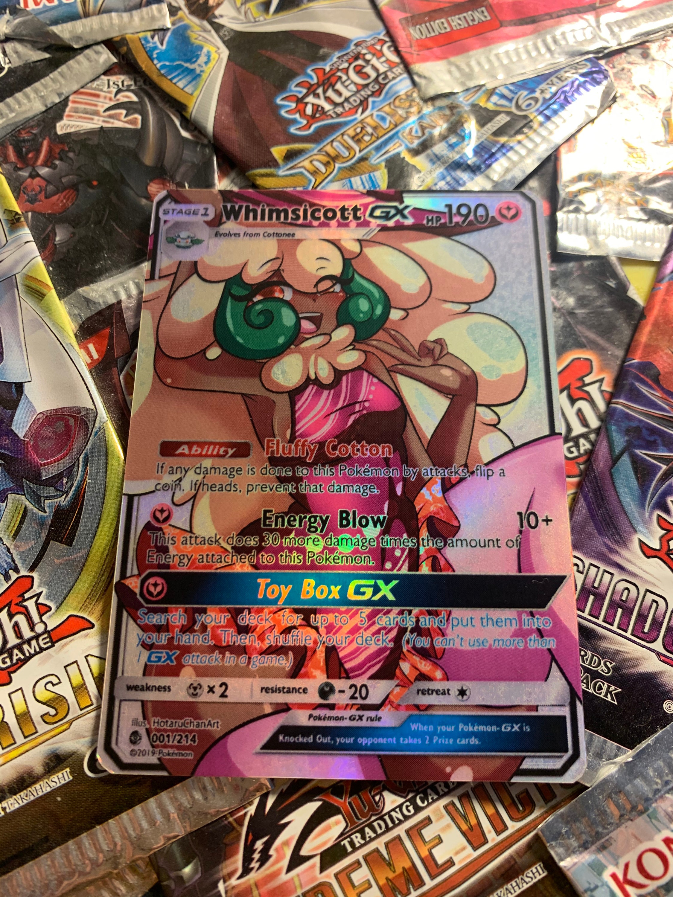 Orica Custom Pokémon Full Art Card Gardevoir GX 