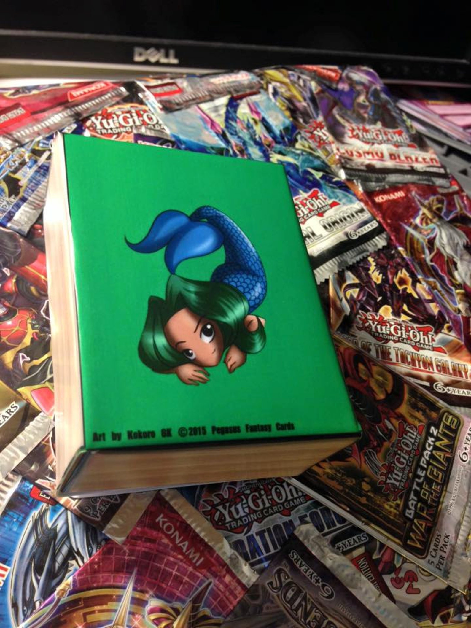 Yugioh Paper Deck Box Toon World Deck Box Etsy