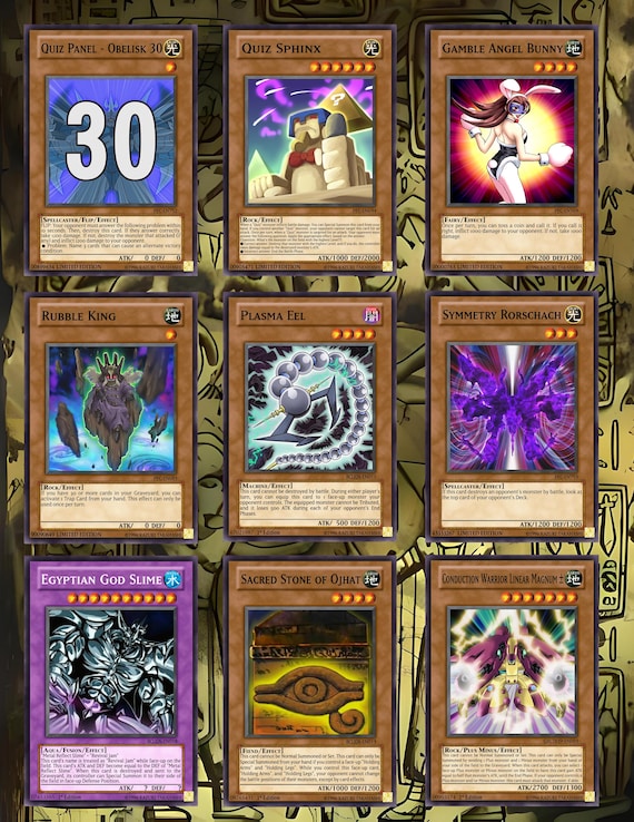 Orica Custom Monster Card! Choose Your Card! List Number 4! - Etsy
