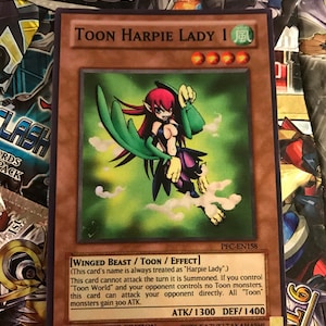 Carte orica personnalisée Toon Harpy Lady 1!