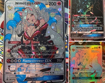 Custom Full Art Ninetales GX!