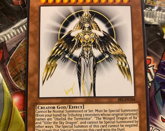 yugioh card the creator of light Holactie Horakthy the Creator of Light