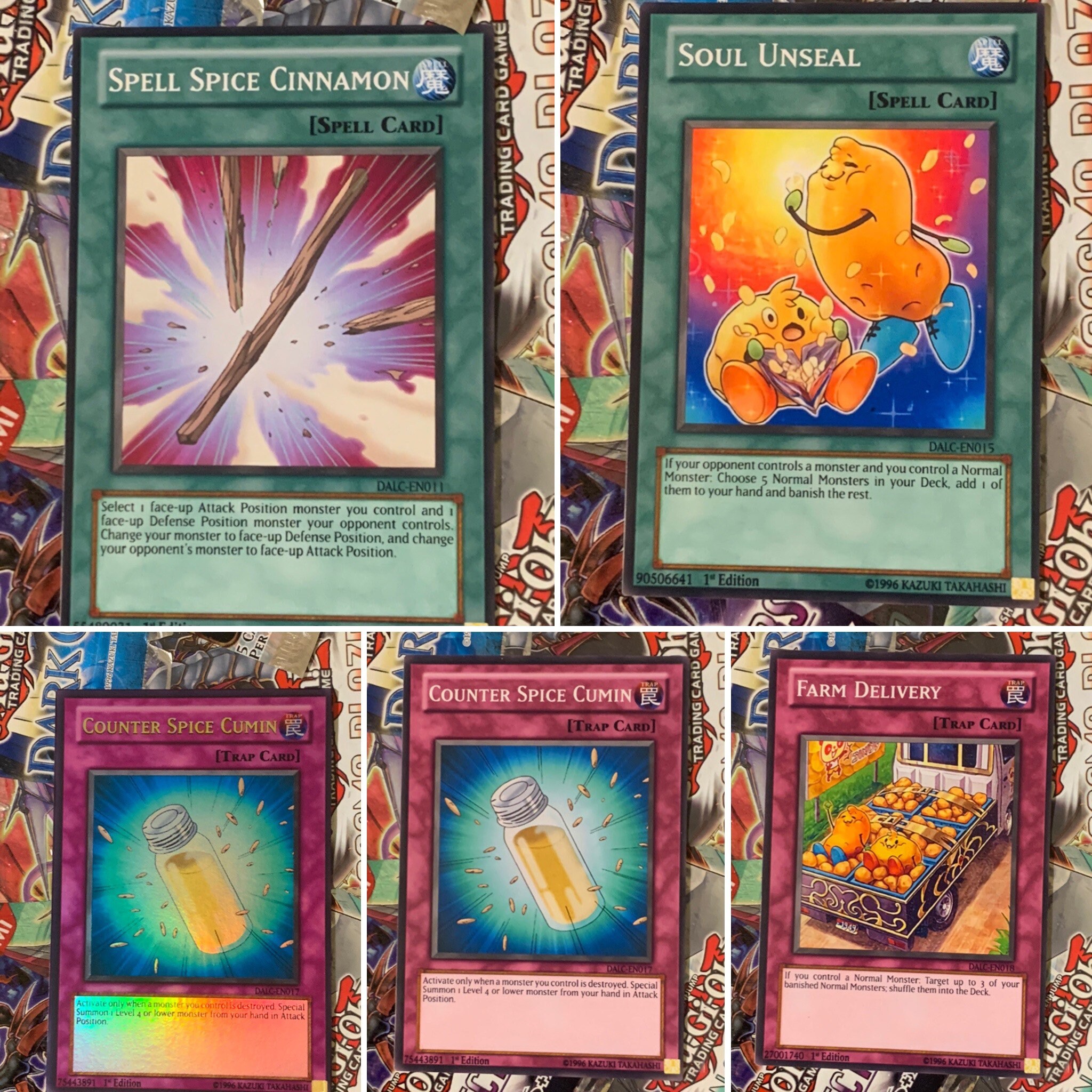 Orica Custom Structure Deck! Curry Mask's Duel A La Carte! - Etsy
