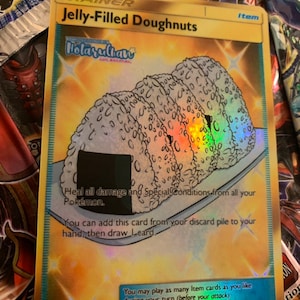 Orica Custom Trainer Full Art Card! beignets remplis de gelée!