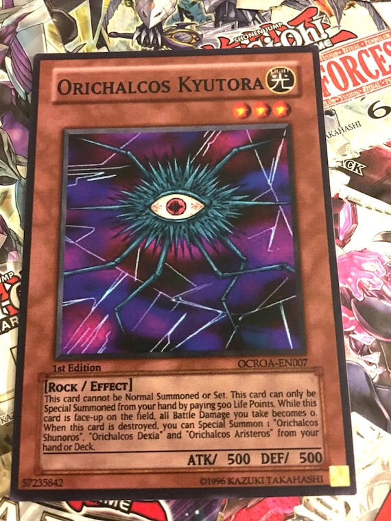 Orichalcos Tritos Ultra Rare Custom Orica 