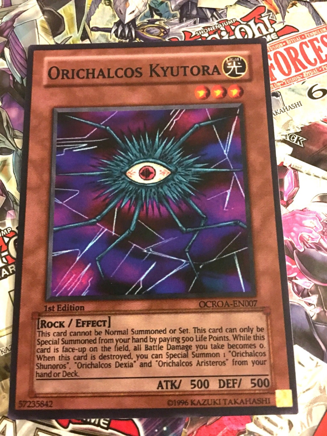 Custom Orica Card Orichalcos Kyutora - Etsy