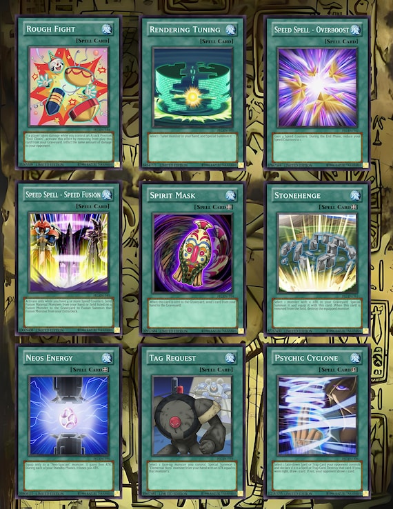 Orica Custom Spell Card! Choose Your Card! List 2! - Etsy