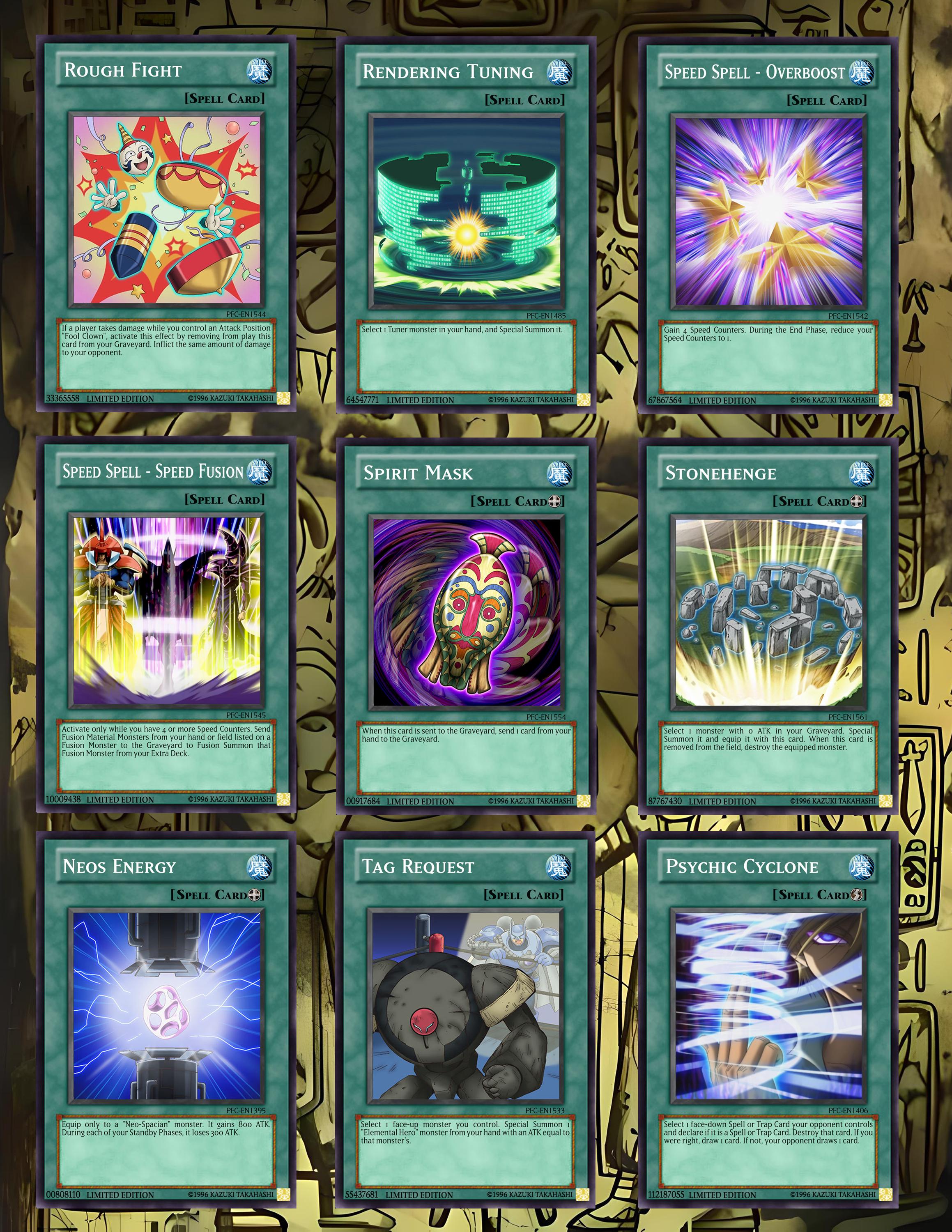 Orica Custom Spell Card! Choose Your Card! List 2! - Etsy