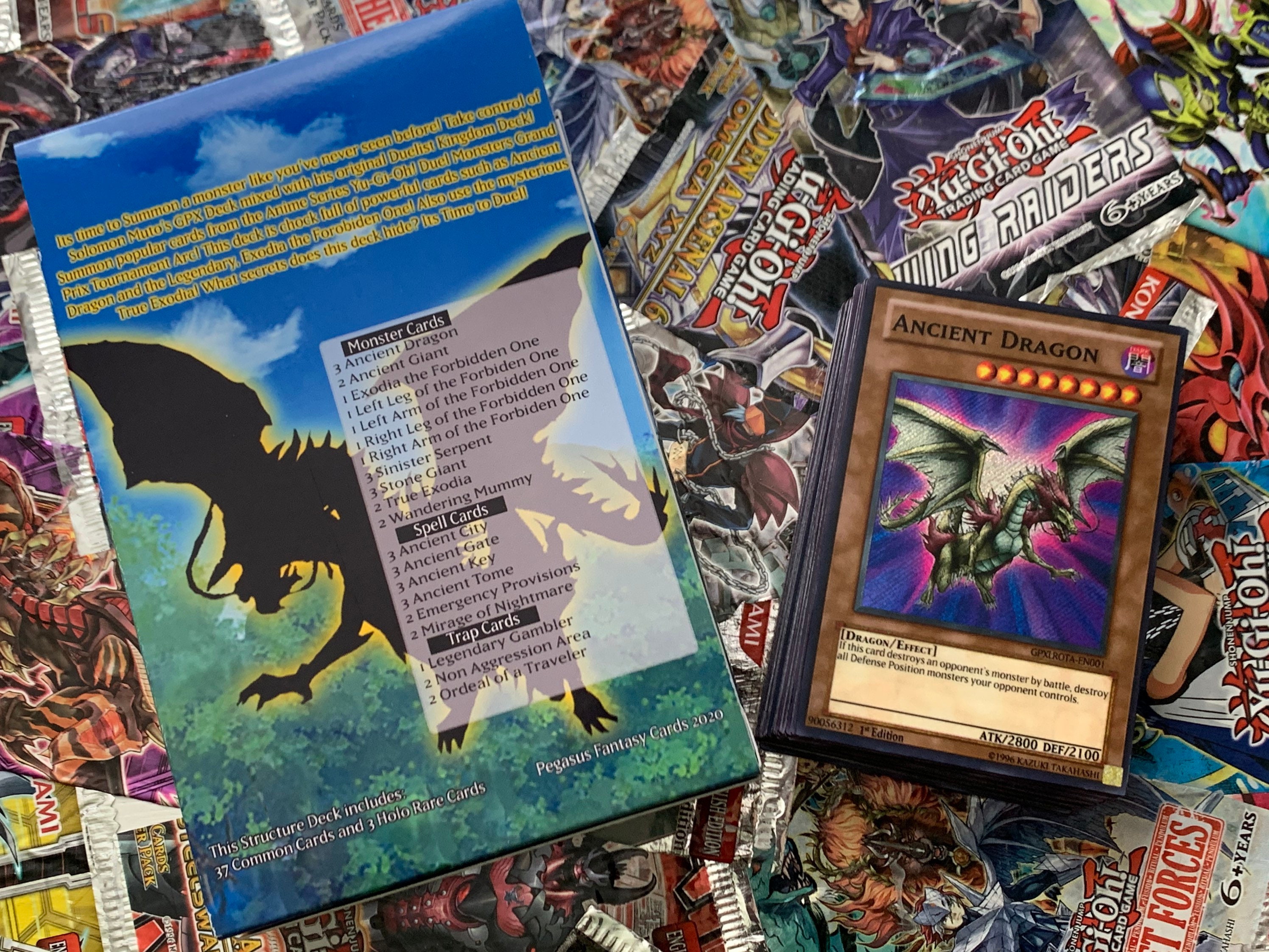 Orica Custom Structure Deck! Solomon Muto's Ritual of the Ancients! - Etsy