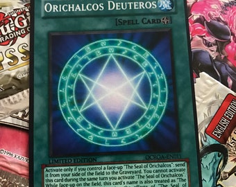 Orichalcos Berserker Holo! Orica Cosplay Custom Card 
