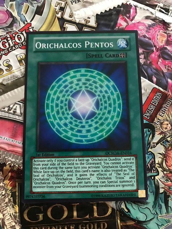 yugioh the seal of orichalcos card Yu-Gi-Oh! Cards Complete True Draco Deck with Ultra Pro Sleeves and Deck  Box Tournament Ready Master Duel Links : Amazon.ca: Toys & Games