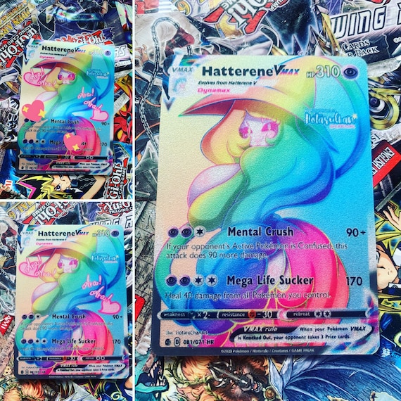 hatterene pokemon card Hatterene VMAX – Japan Pop Mart main image 1