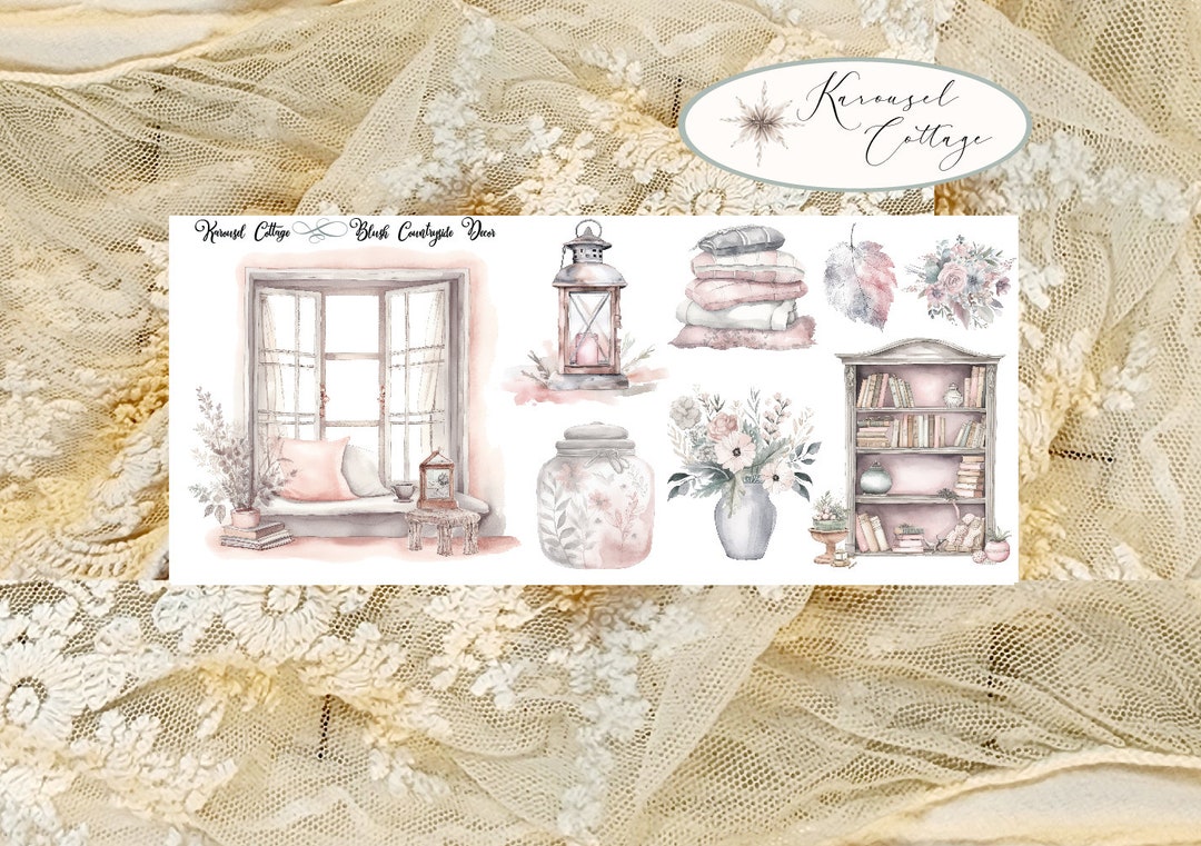 Journal Stickersplanner Stickerswhimsical Stickersjunk Journal Stickers