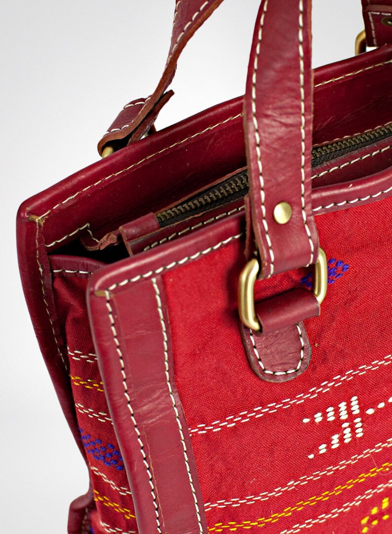 Leather Purse Organizer Insert Red Purse Insert Organizer Etsy