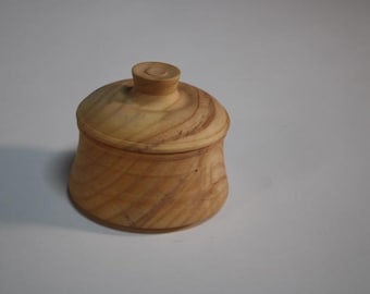 Caja de especias de madera de fresno hecha a mano, caja de especias de madera, almacenamiento rústico para la cocina, regalo hecho a mano para el chef casero