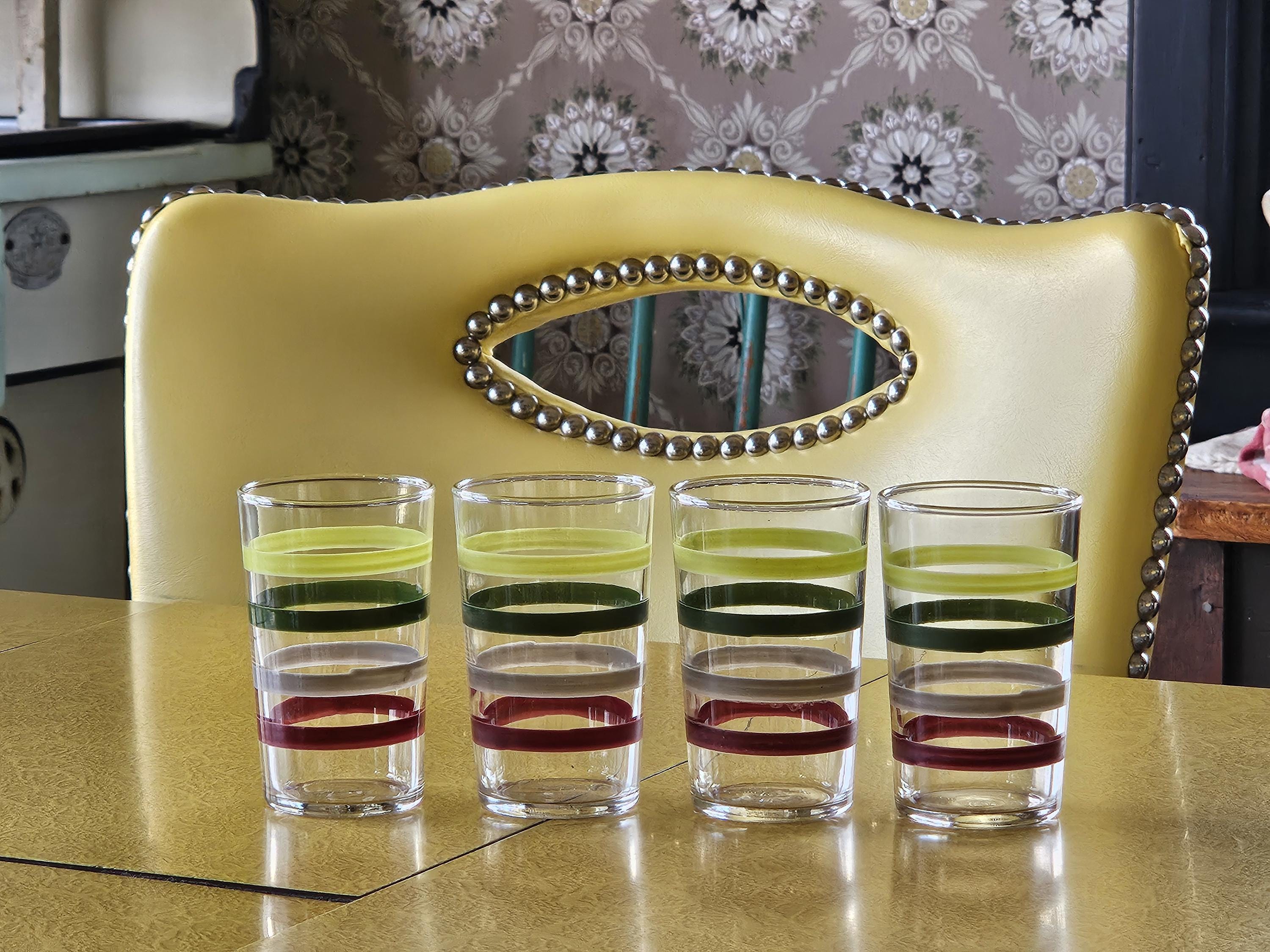 50s Drink Glasses - Etsy