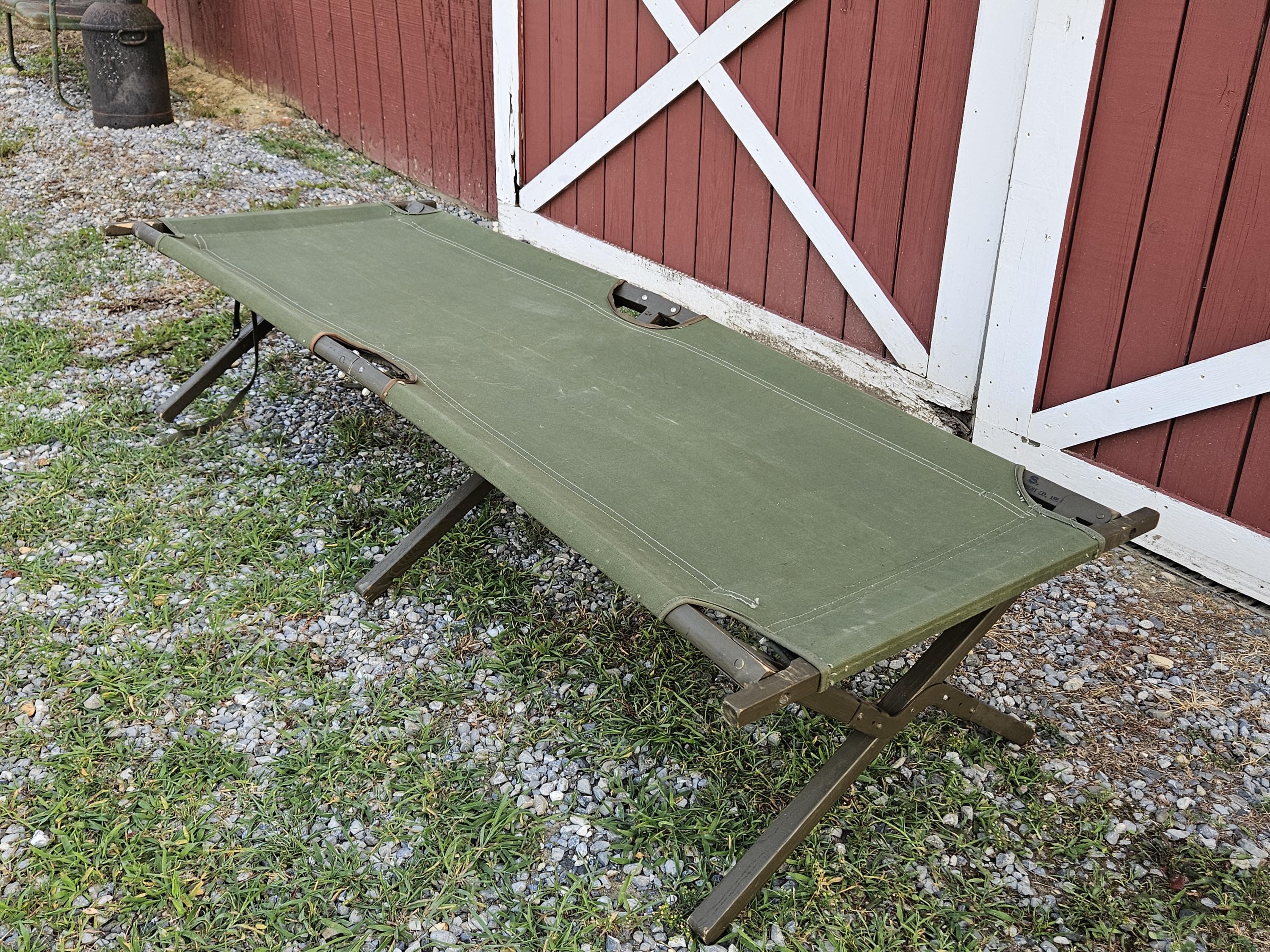 Vintage Folding Cot - Etsy