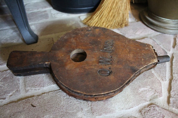 Fireplace Bellows Mid Century Bellows Pair Of Bellows Fireplace