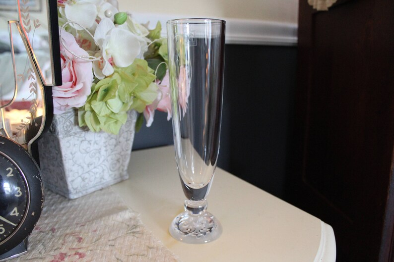 Vintage Lead Crystal Vase Cristal Jg Durand Vase French Etsy