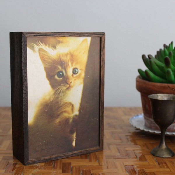 Mid Mod Picture Frame - Etsy