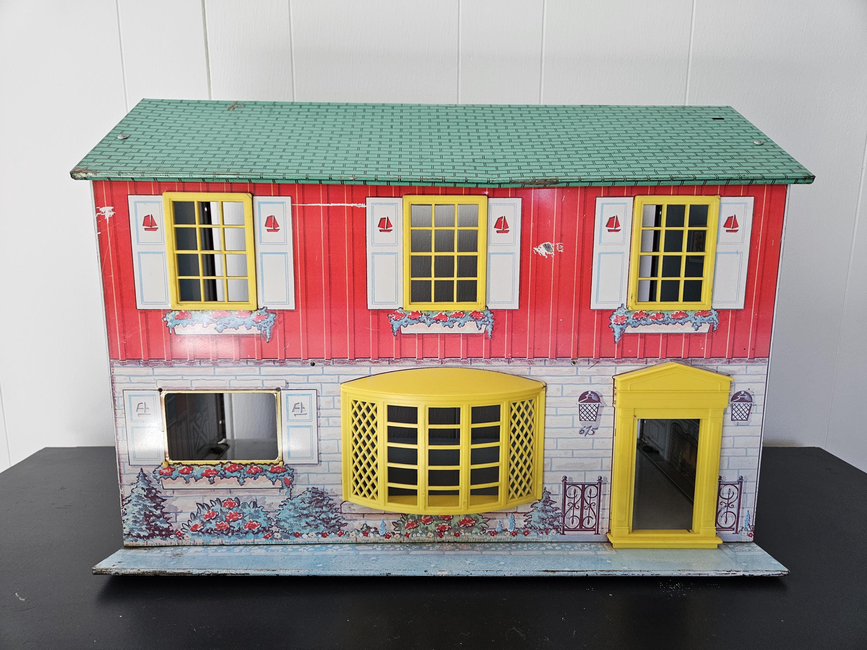 Metal dollhouse new arrivals