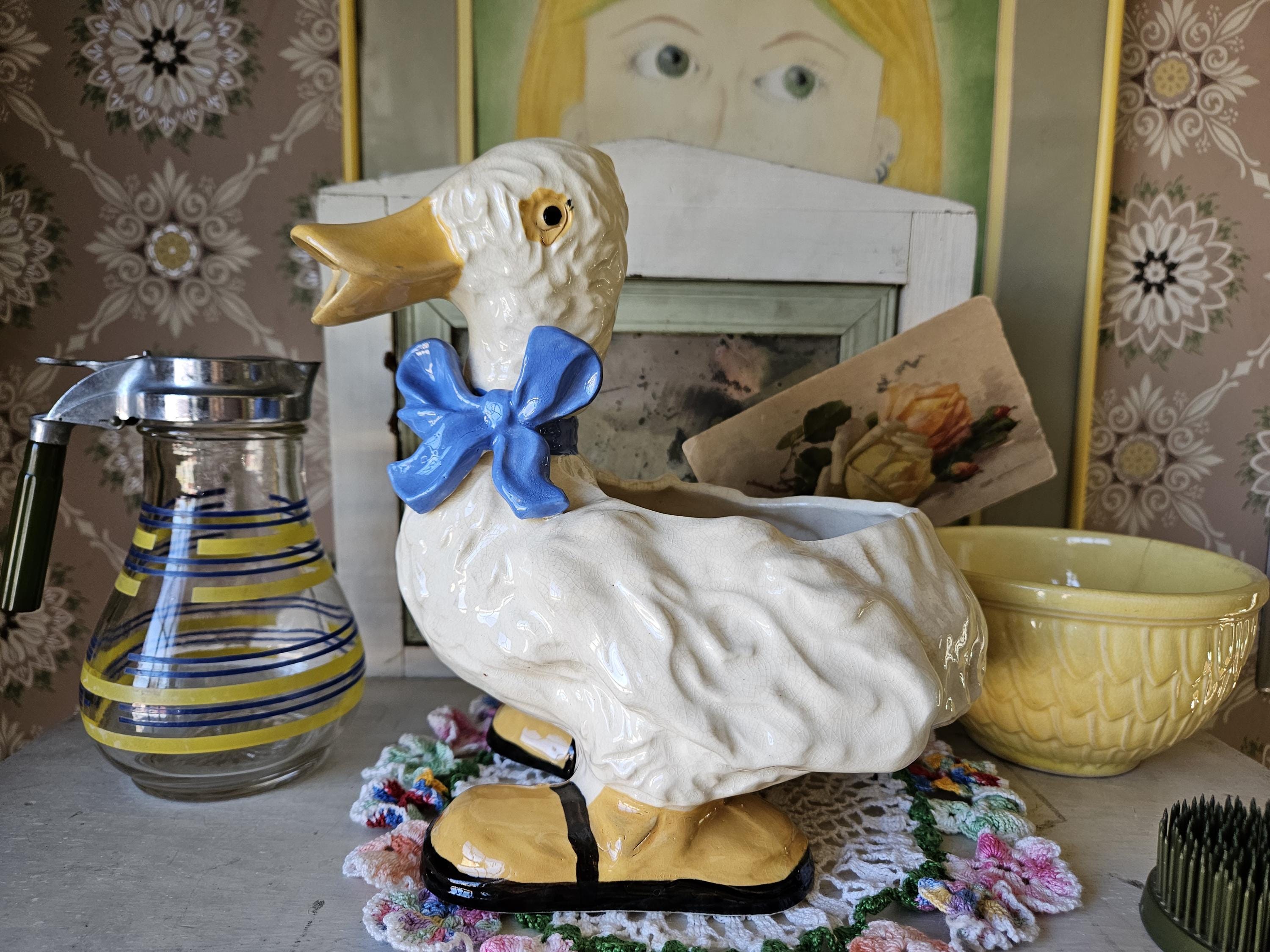 Occupied Japan Duck - Etsy