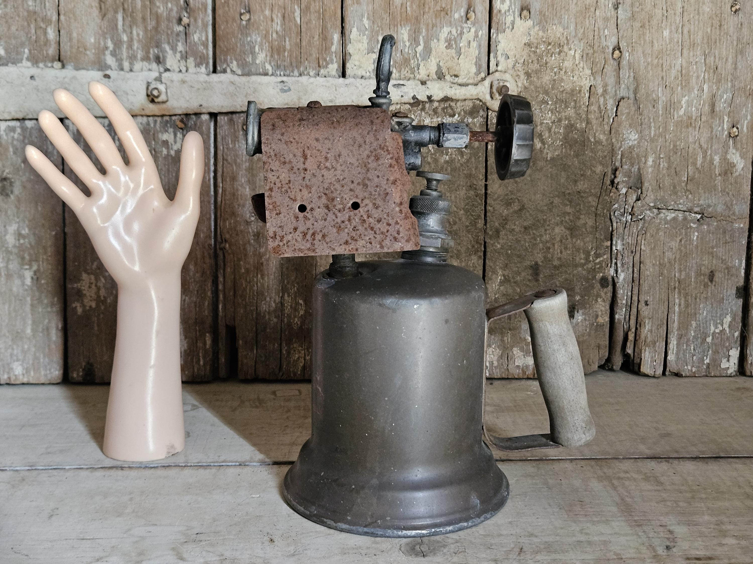 Antique Hand Torch - Etsy