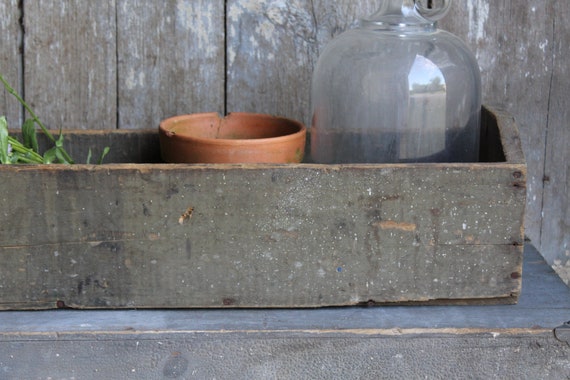 Authentic Wooden Chicken Feeder Vintage Long Wooden Trough Etsy