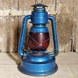Dietz Blue Lantern - Etsy