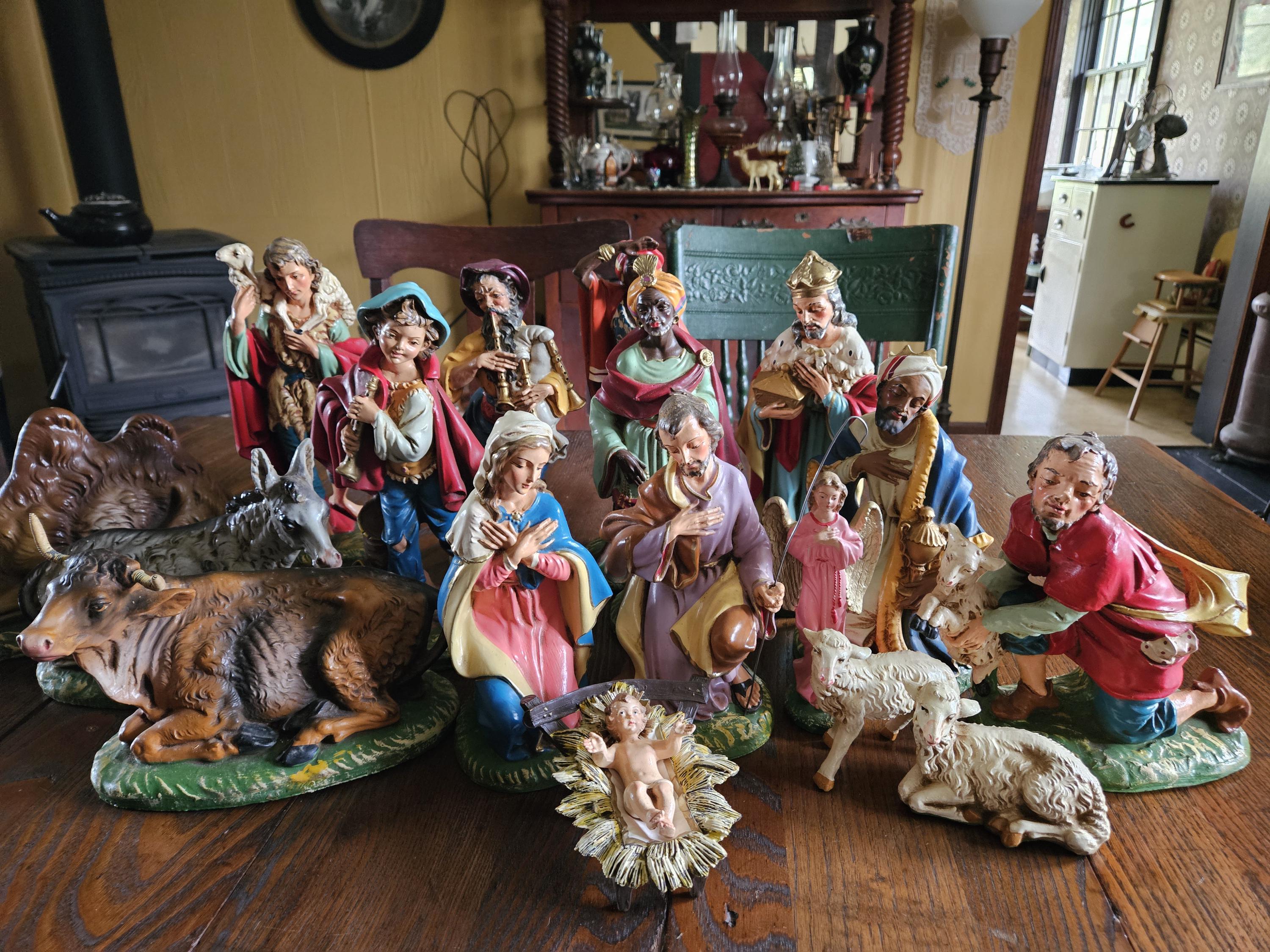 Italian Nativity Set - Etsy
