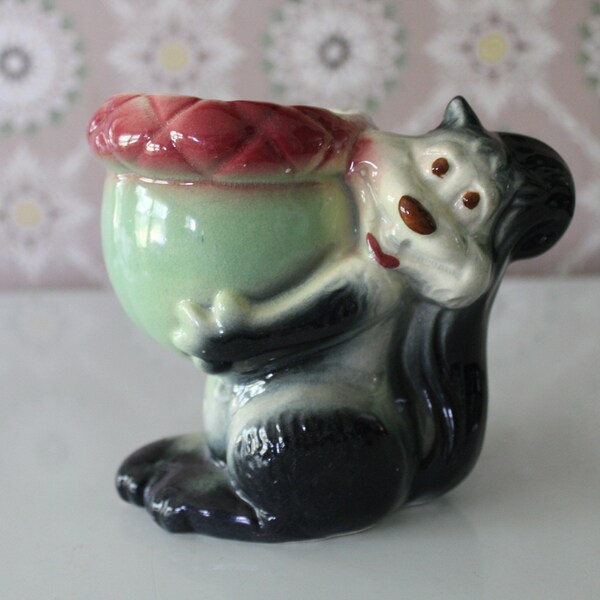 Squirrel Planter Vintage - Etsy