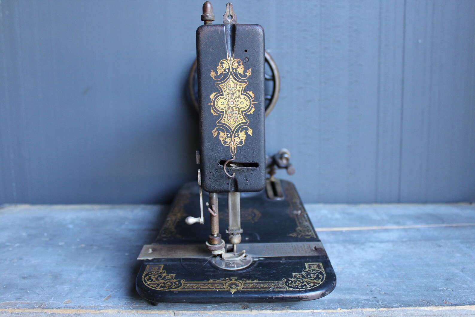 Antique Sewing Machine New Home Sewing Machine S.M. Black Etsy