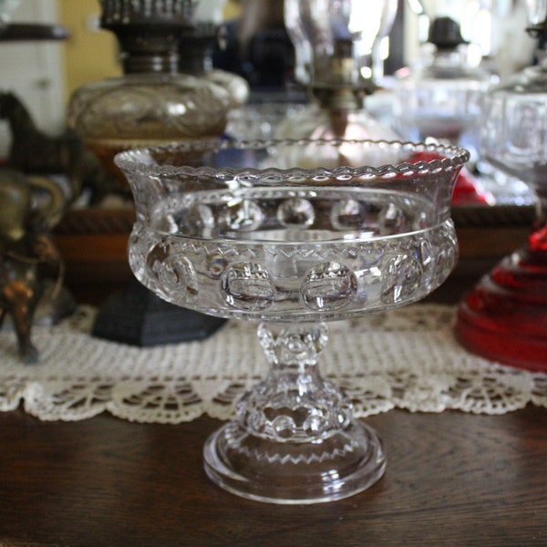 Kings Crown Glass Etsy