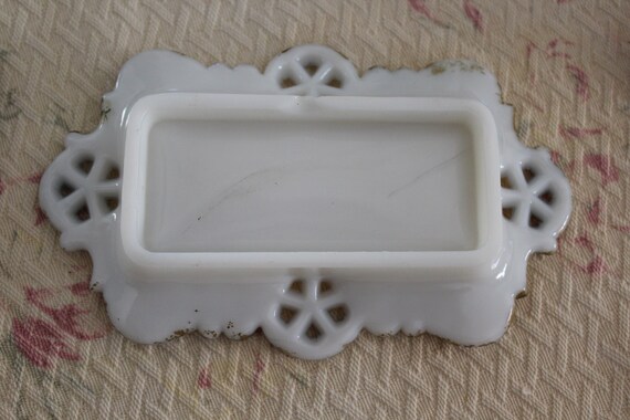 Antique Dithridge Pin Dish, Small Victorian Milk … - image 8