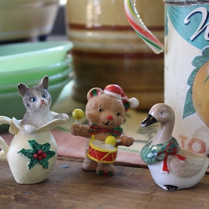 Miniature Vintage Goose Figurines - Etsy