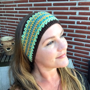 Boho Headband Crochet Pattern | Easy Crochet Pattern | Crochet Headband Bohemian Pattern | Crochet Pattern