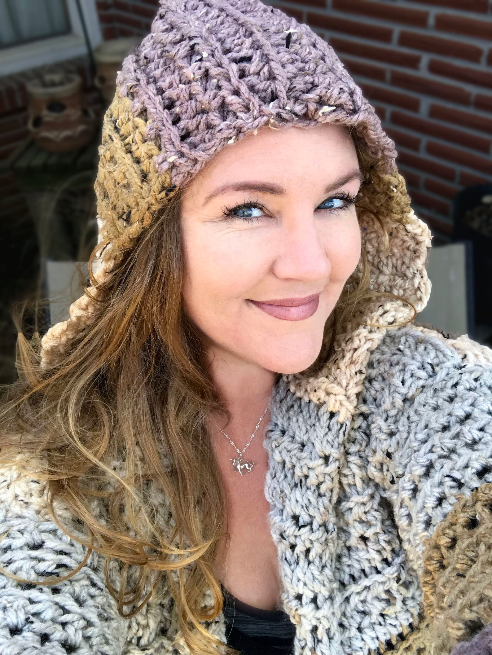 Easy Hooded Cardigan Crochet Pattern Beginner Cardigan Etsy