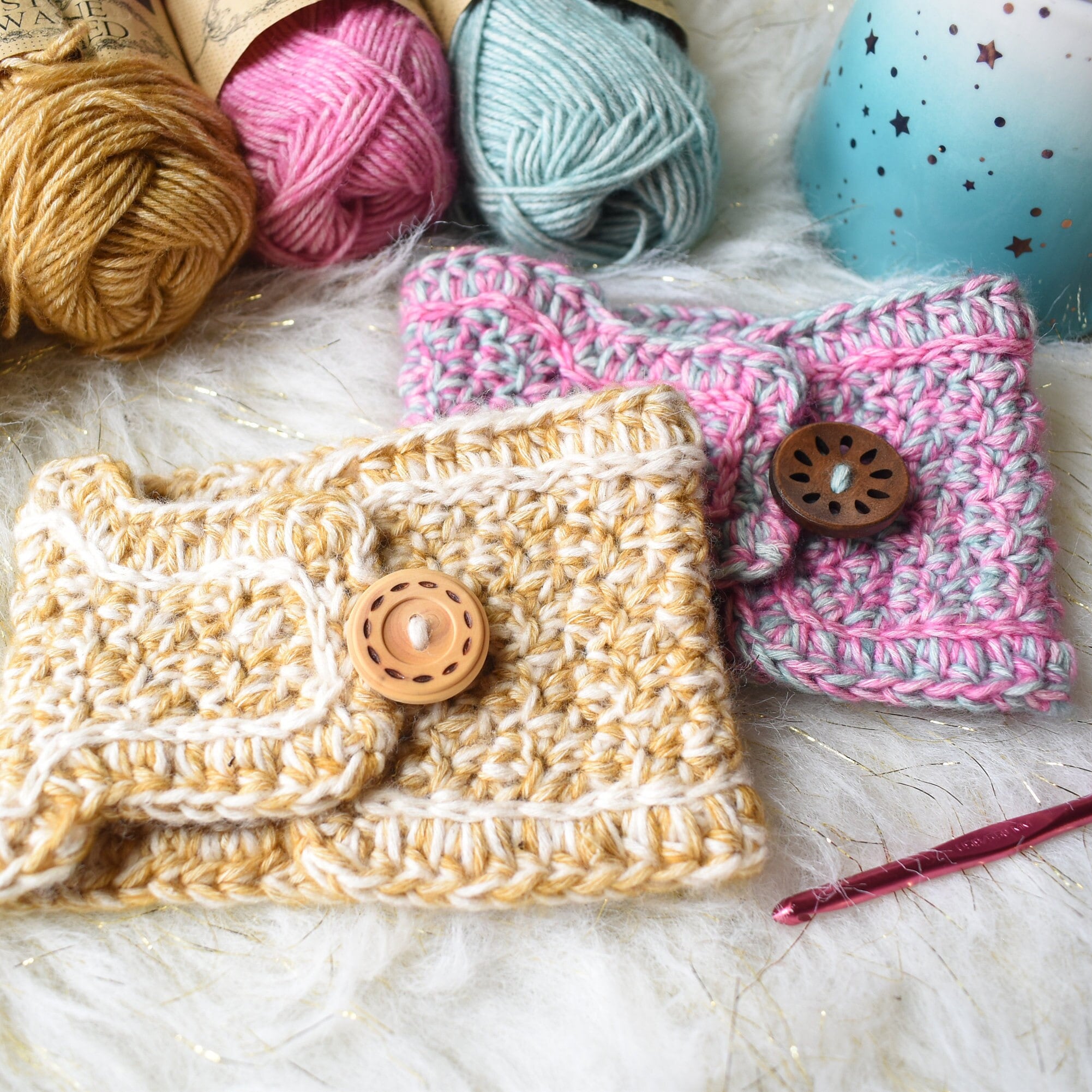 38 Crochet Patterns for Gifts, Decor, Accessories, and Amigurumi 30 Crochet Coffee Mug Cozy