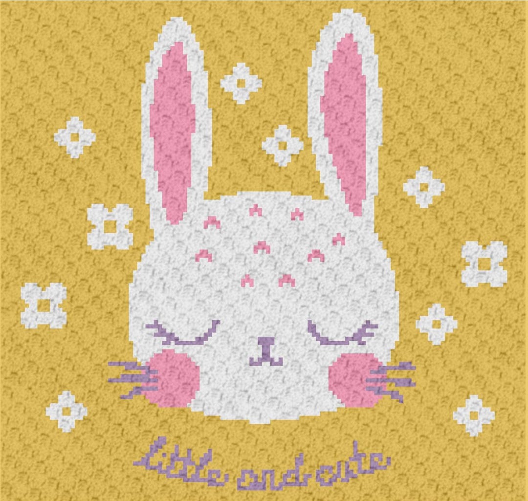 Bunny Tapestry Crochet Pattern: C2C Easter Blanket (PDF Pattern) - Etsy