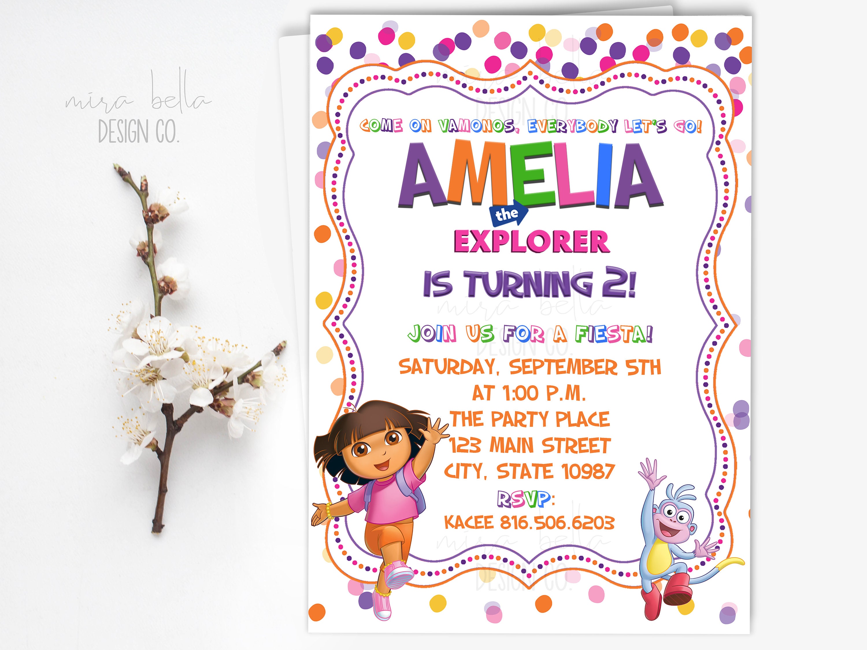Dora The Explorer Birthday Invitations Templates dora-the-explorer-birthday-invitations-templates