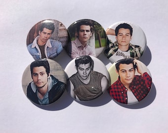 1.25" Dylan O'Brien Pinback Pack Pins Buttons Badges