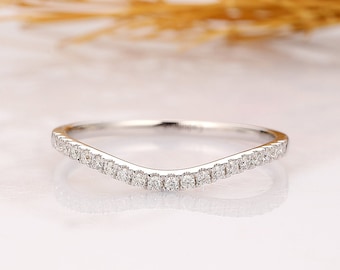 Classic 12 Stones Round Cut Moissanite Bridal Wedding Ring - Etsy
