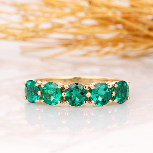 Green Stone Ring Etsy